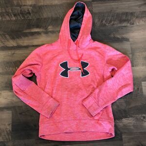 Under Armour cold gear pink hoodie size medium